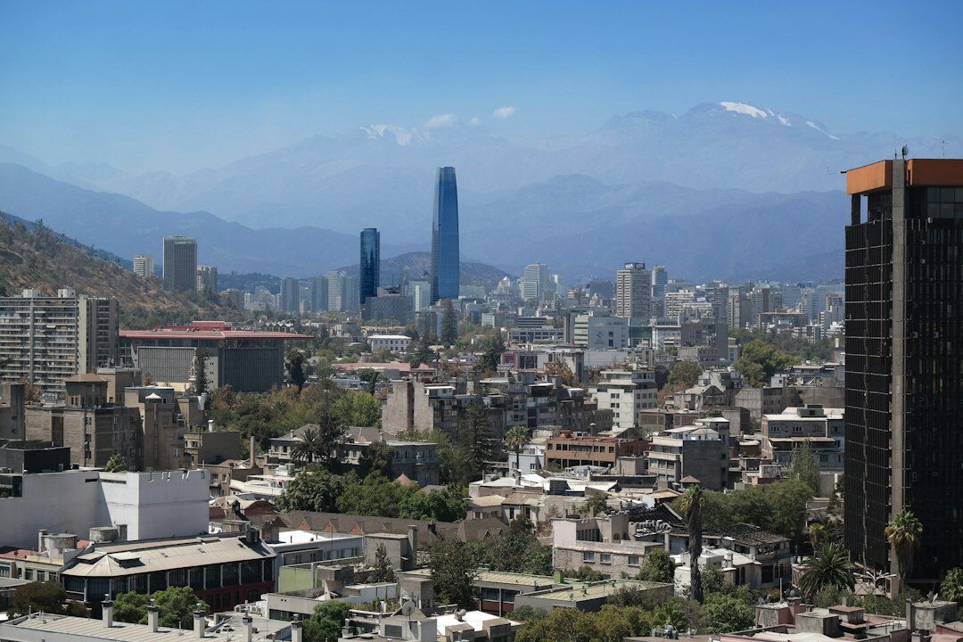 santiago chile skyline